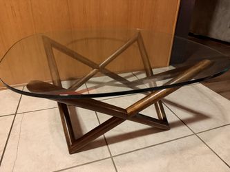 West Elm Spindle Coffee Table