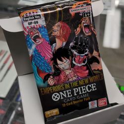 OP-09  Emperors Of The New World One Piece Card Game TCG