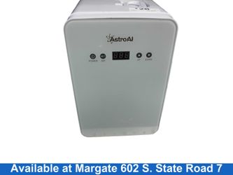 Astro Ai Mini Fridge White Compact Refrigerator