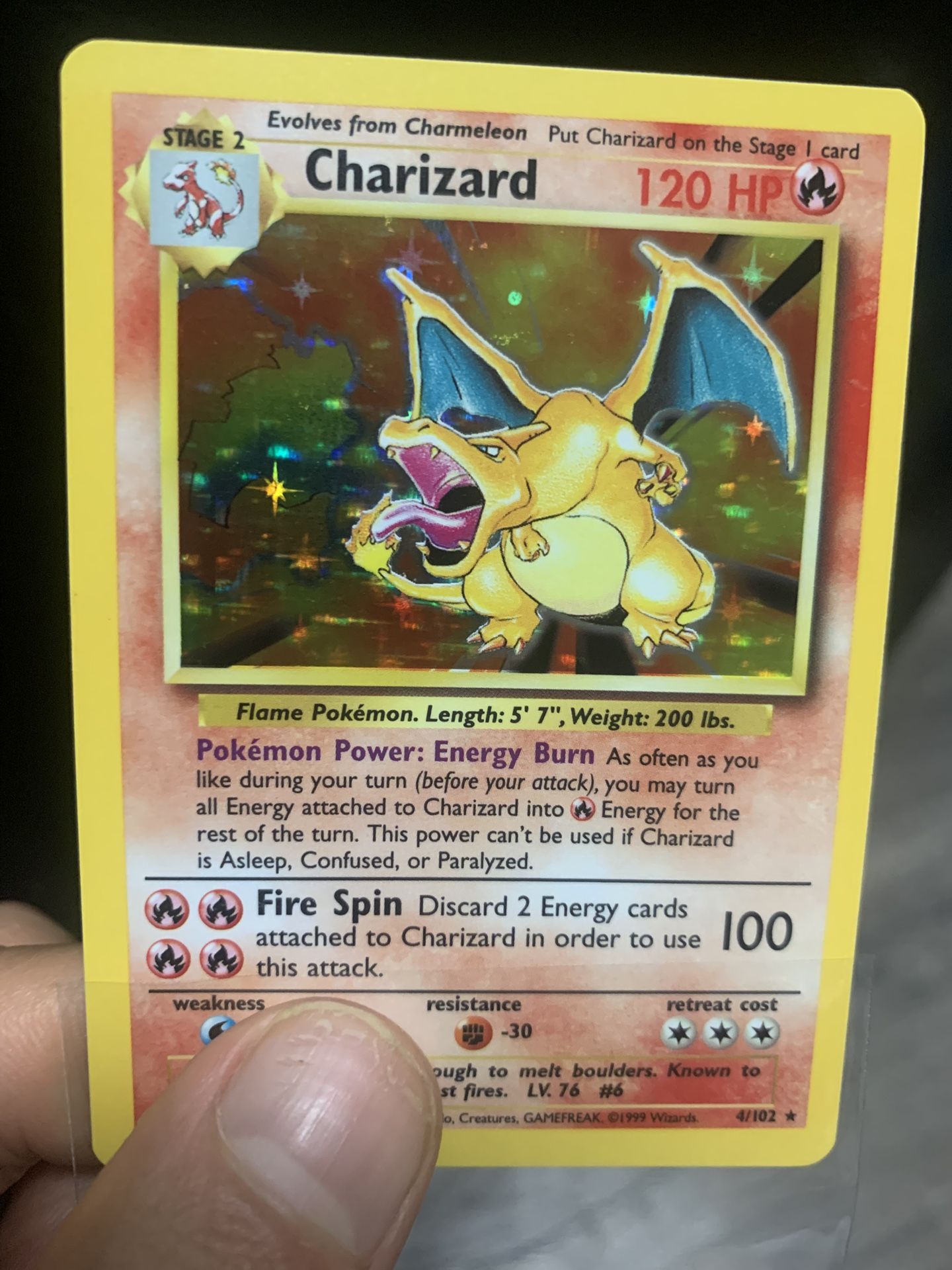 Pokemon Base Set Charizard Original for Sale in Bellflower, CA - OfferUp
