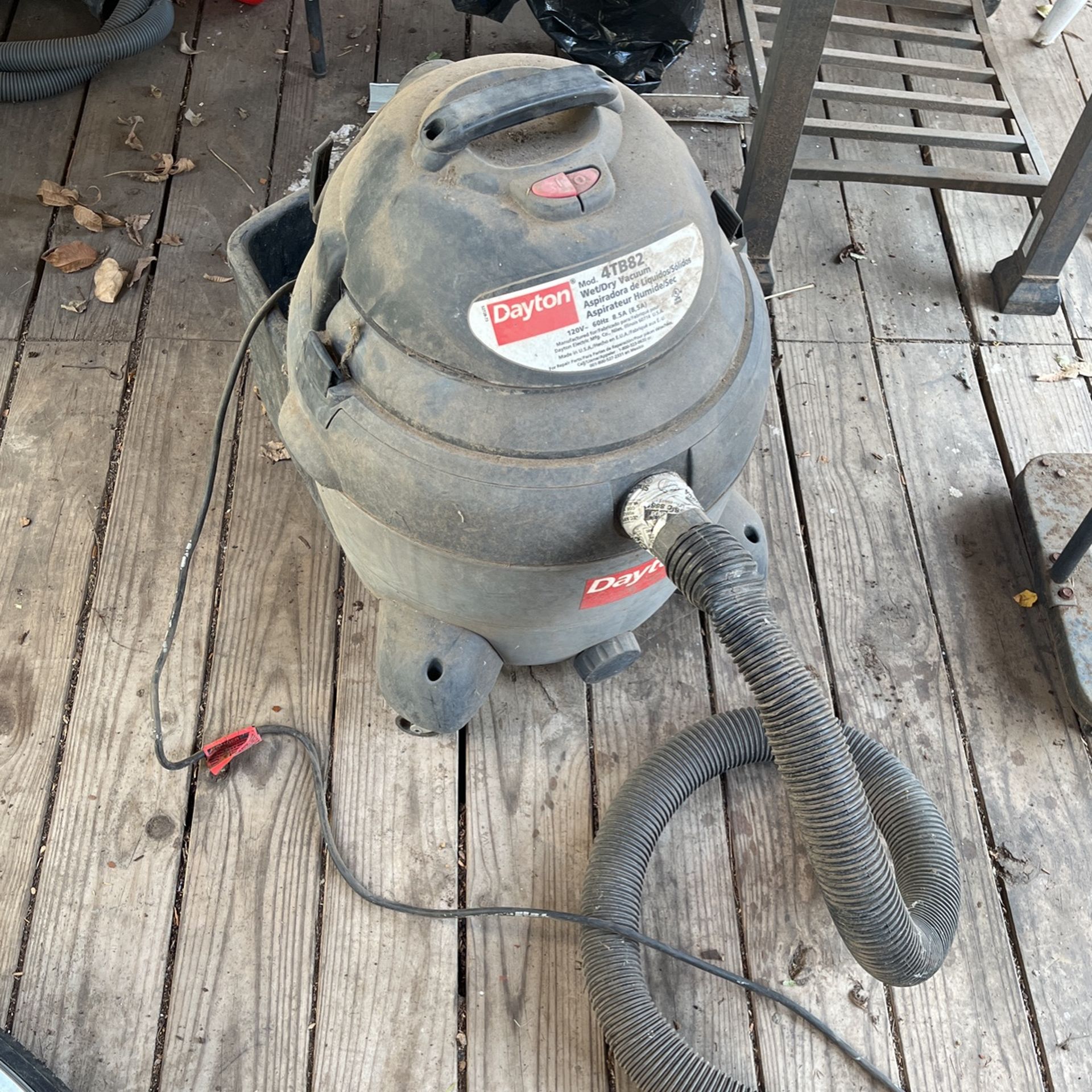 Dayton Wet/dry Vacuum for Sale in Fort Worth, TX OfferUp