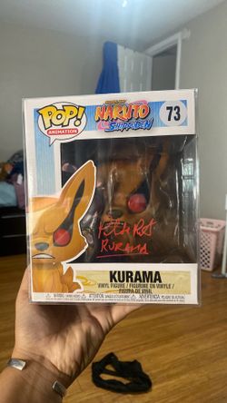 Kurama signed autographed funko pop