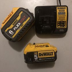 DeWalt FlexVolt And XR Battery 