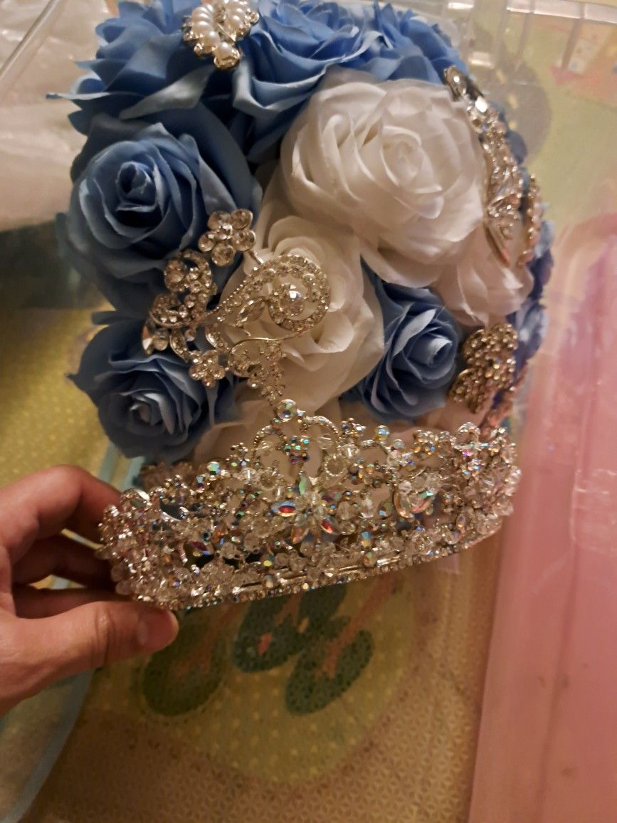 Crown And Bouquet