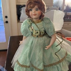 Vintage Porcelain Doll