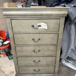 Green Rustic Dresser