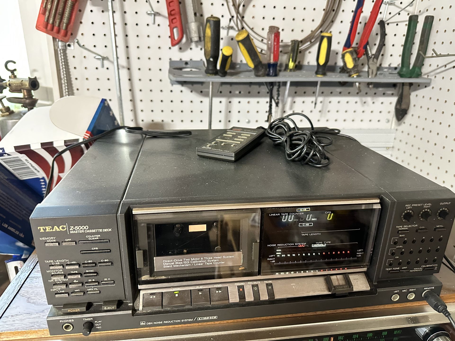 Teac z 5000 Master Deck Cassete