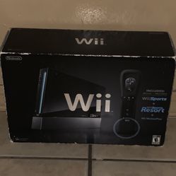 Nintendo Wii Video Game Console In Box