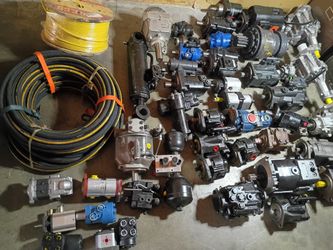 Hydraulic Pumps motors hoses