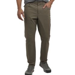 Weatherproof Vintage Men's Tech Pant Regular Fit Water Resistant Green 40x32