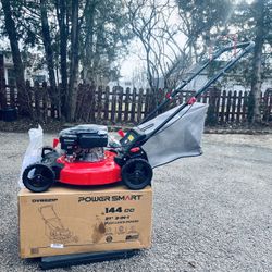POWER SMART NEW 21” PUSH MOWER 3-in-1 MULCH SIDE DISCHARGE OR BAGGER NEVER USED