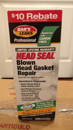 Head gasket repair fluid