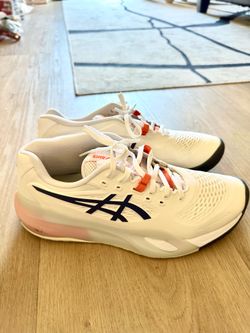 size 8 men's- Asics gel-resolution x court shoe