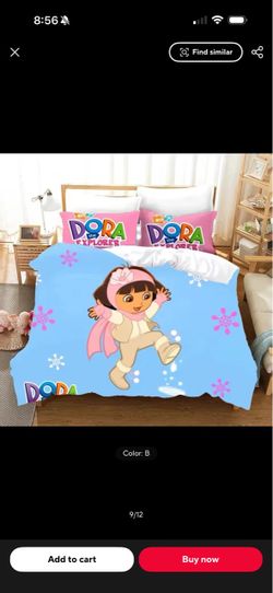 Dora the Explorer Kids Bedding Set