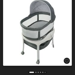 Graco Sense2Snooze Bassinet with Cry Detection Technology