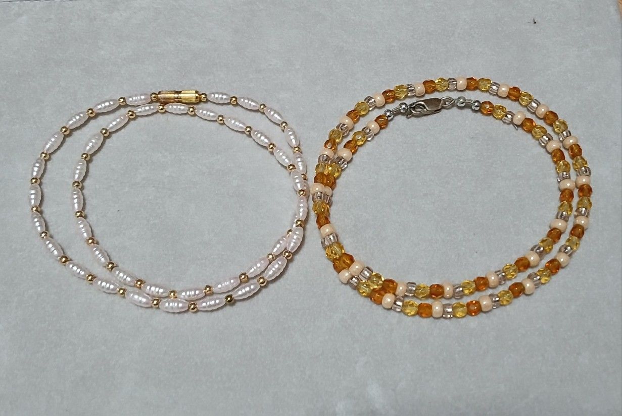 Double Bracelets Of Chokers $7.EACH