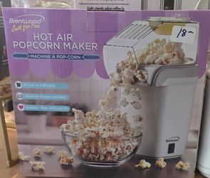 Brentwood Hot Air Popcorn Maker-PLEASE READ DESCRIPTION