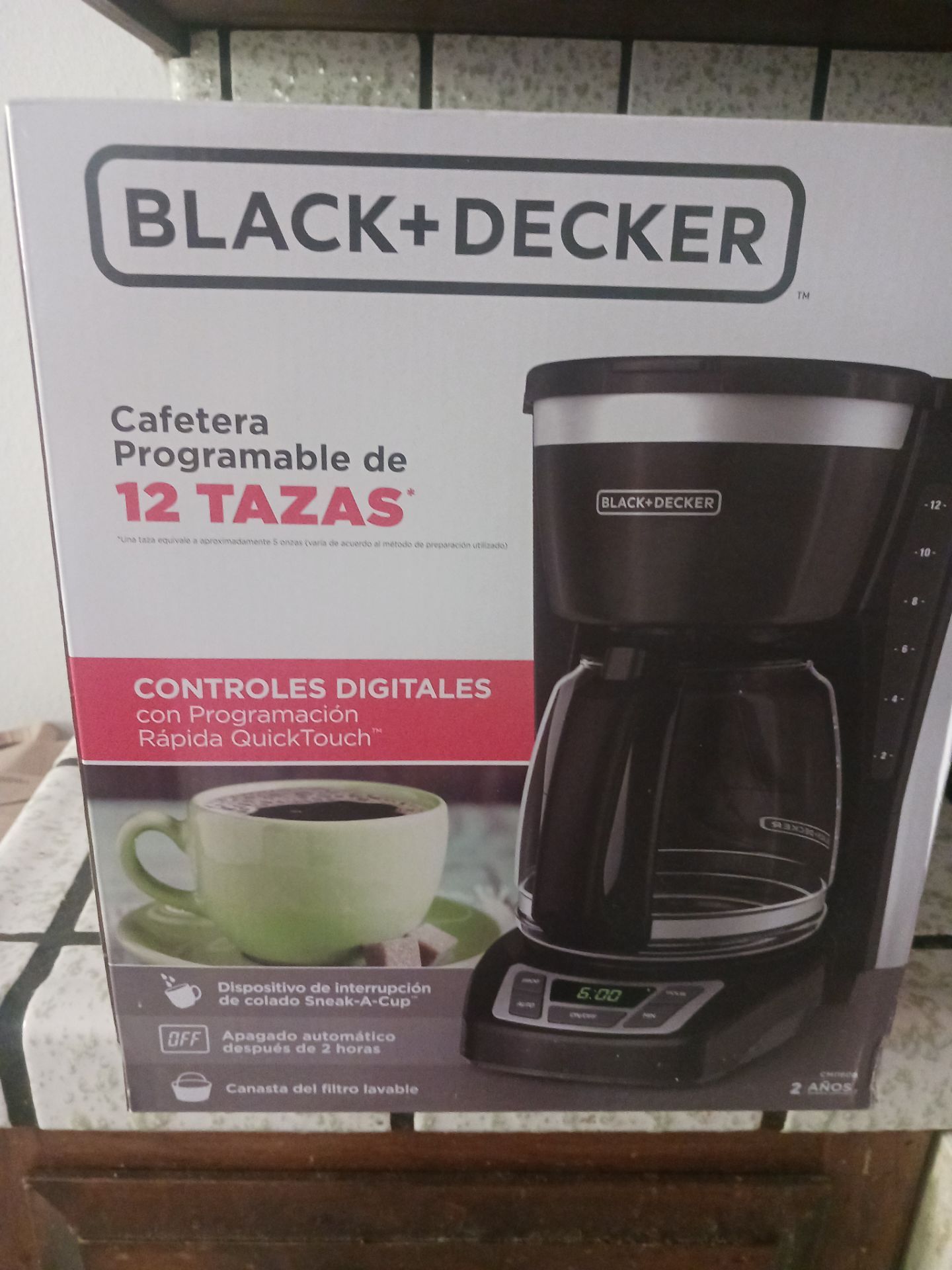 Black and Decker coffee maker