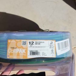 Southwire 2000ft. green 12AWG solid CU 'SIMpull' 'CoilPAK' THHN wire