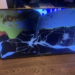 Broken LED 40 vizio for parts or repair 