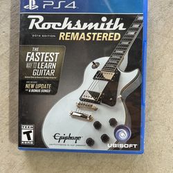 Rocksmith Remastered  PlayStation 4 PS4