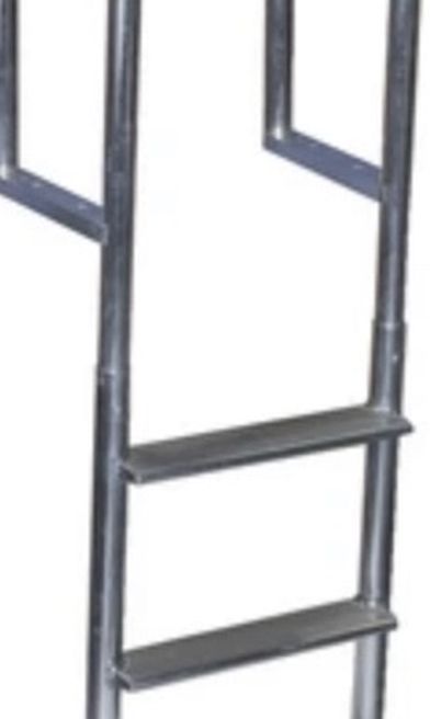 Dock Edge DE2043F Aluminum Wide 3 Step Ladder