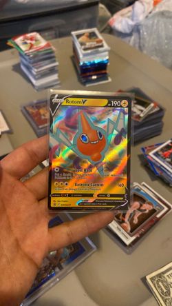 Rotom V #SWSH257 Sword & Shield Holofoil Pokémon Card