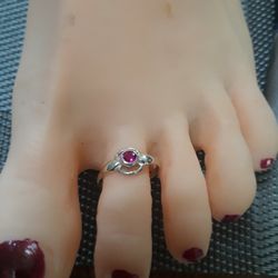 Sterling Silver Tow Ring