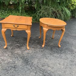 Wooden End Tables