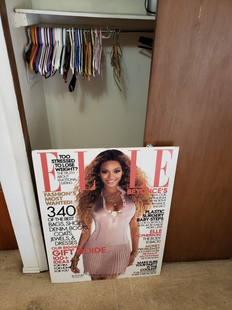 Beyoncé ELLE Magazine Poster 2006