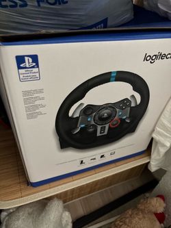 logitec ps5 steering wheel