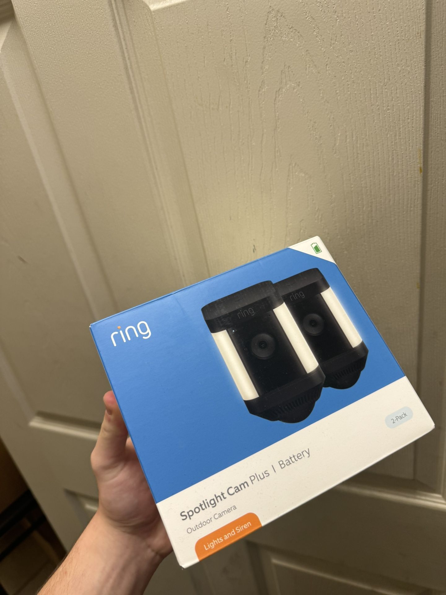 Ring Spotlight Cam Plus Battery PACK brand New In Black