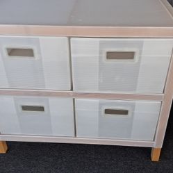 Ikea Plastic Cube Storage 