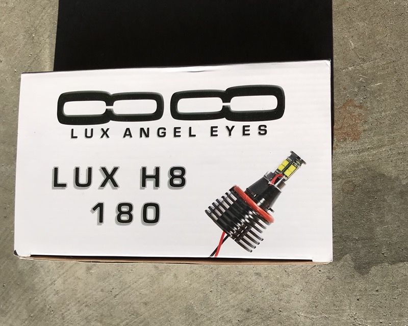 BMW angel eyes Lux H8 180 bulbs / lights