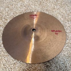 Paiste 10” 2002 Splash Cymbal
