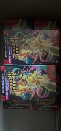 Ascended heroes booster bundle