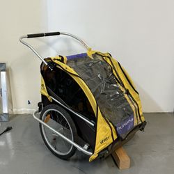 Burley D’Lite 2 Passenger Kid Bike Trailer