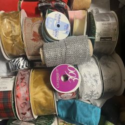 Assorted ribbons For crafts