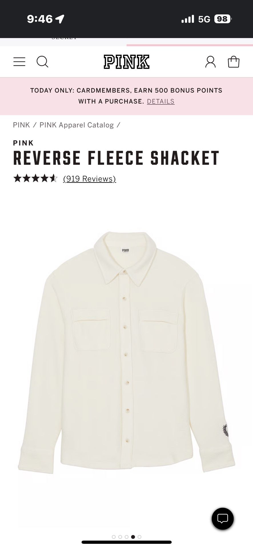 Victoria Secret Reverse Fleece Bundle!!!! 