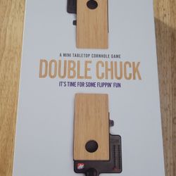 DOUBLE CHUCK A MINI TABLETOP CORNHOLE GAME (SEE OTHER POSTS)