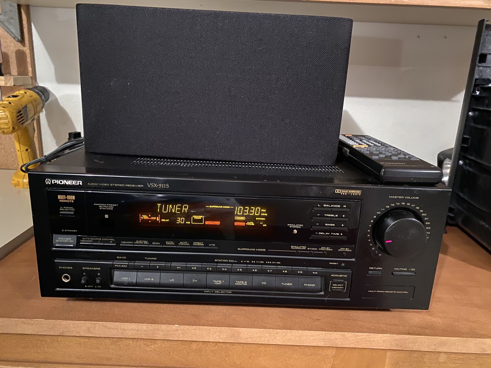 Pioneer Audio/Video Stereo Receiver