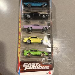 Hot Wheels Fast & Furious 5 Pack