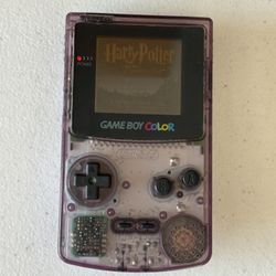 Nintendo GameBoy Color Atomic Purple CGB-001 Console System Only. No games