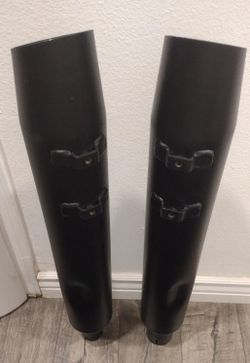 2017-2022 Harley Davidson Touring Black Stock OEM Mufflers (contact info removed)6A