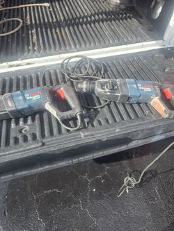 2 Bosch hammerdrills
