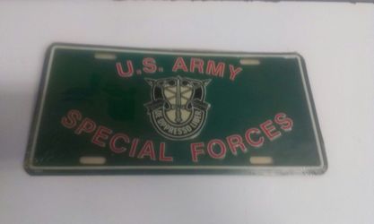 Vanity plate