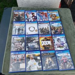Some are sealed Some like New PS5 PS4 Games . $20! Per Game or 6 Games for $100!? Cash & Trade or Pokémon cards for games