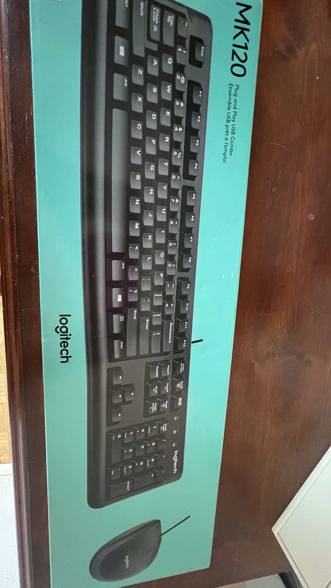 Wired Keyboard And Mouse New