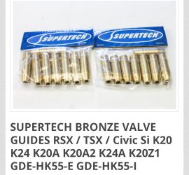 Supertech Bronze Valve Guides