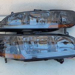 98-02 Honda Accord Headlights Luces Micas Calaveras Faros Faroles Focos 